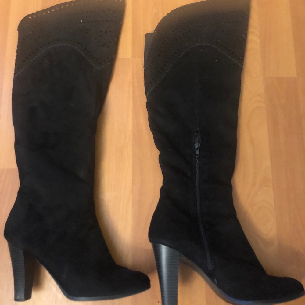 Women’s Black Over The Knee Boots